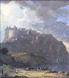 Castillo de Edimburgo,  pintura de Alexander Nasmyth