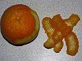 Cáscara de naranjas