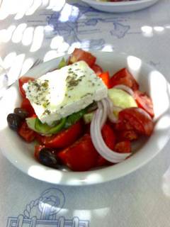 Receta de ensalada griega